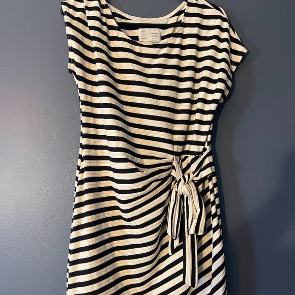 Anthropologie Dresses & Skirts - Navy & Cream Dress